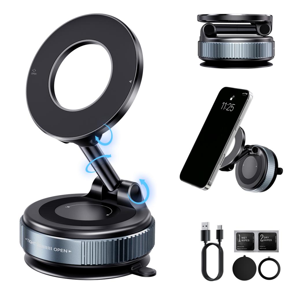 Magnetische Autohouder XO Design C169, Universeel, Zwart