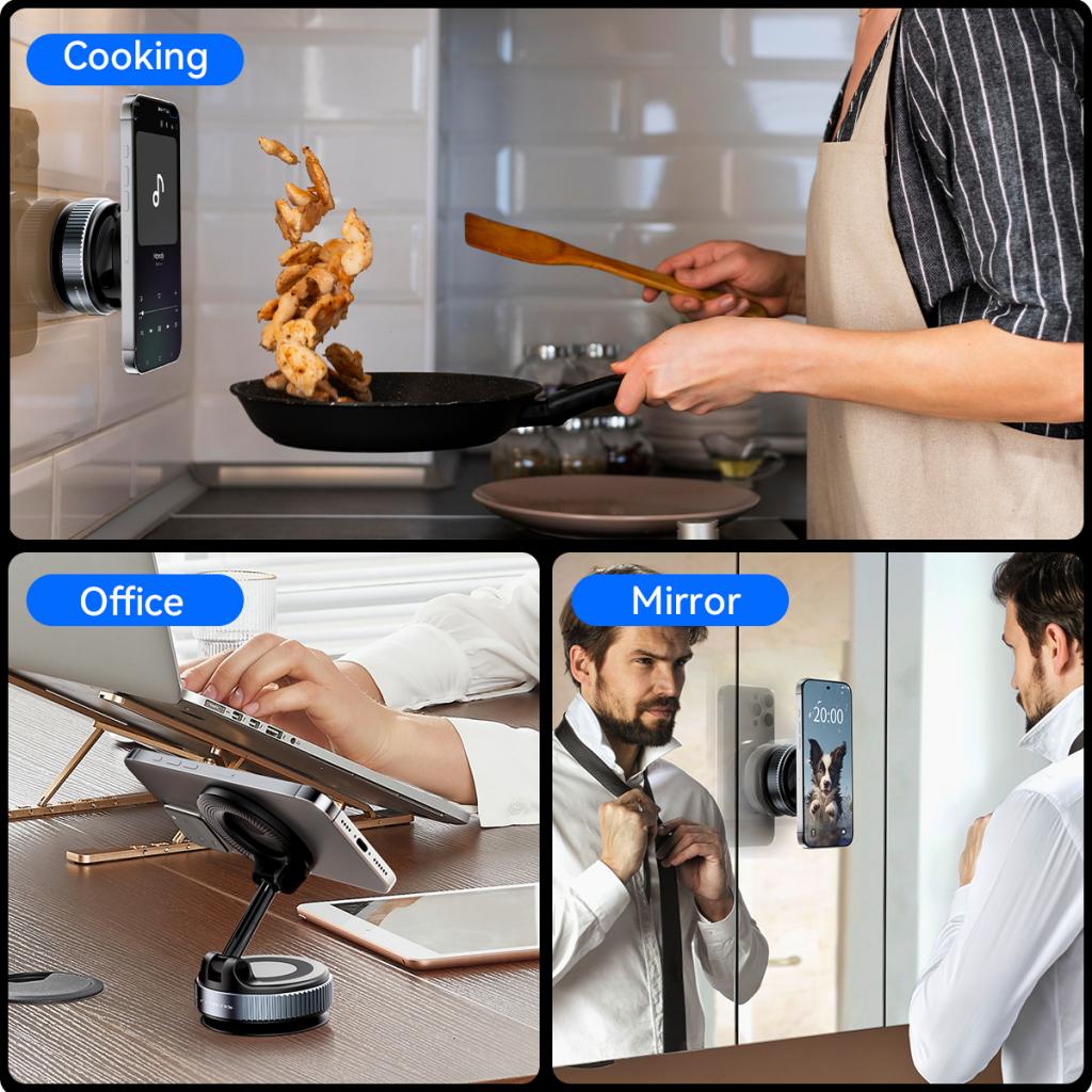 Magnetische Autohouder XO Design C169, Universeel, Zwart