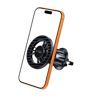 Magnetische Autohouder Tech-Protect N56 Carbon Vent, Universeel, Zwart