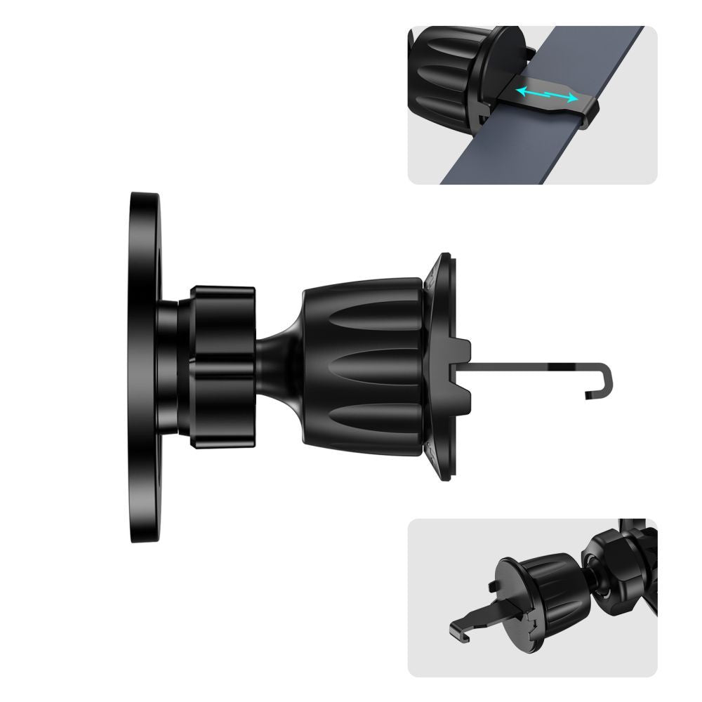 Magnetische Autohouder Tech-Protect N56 Carbon Vent, Universeel, Zwart
