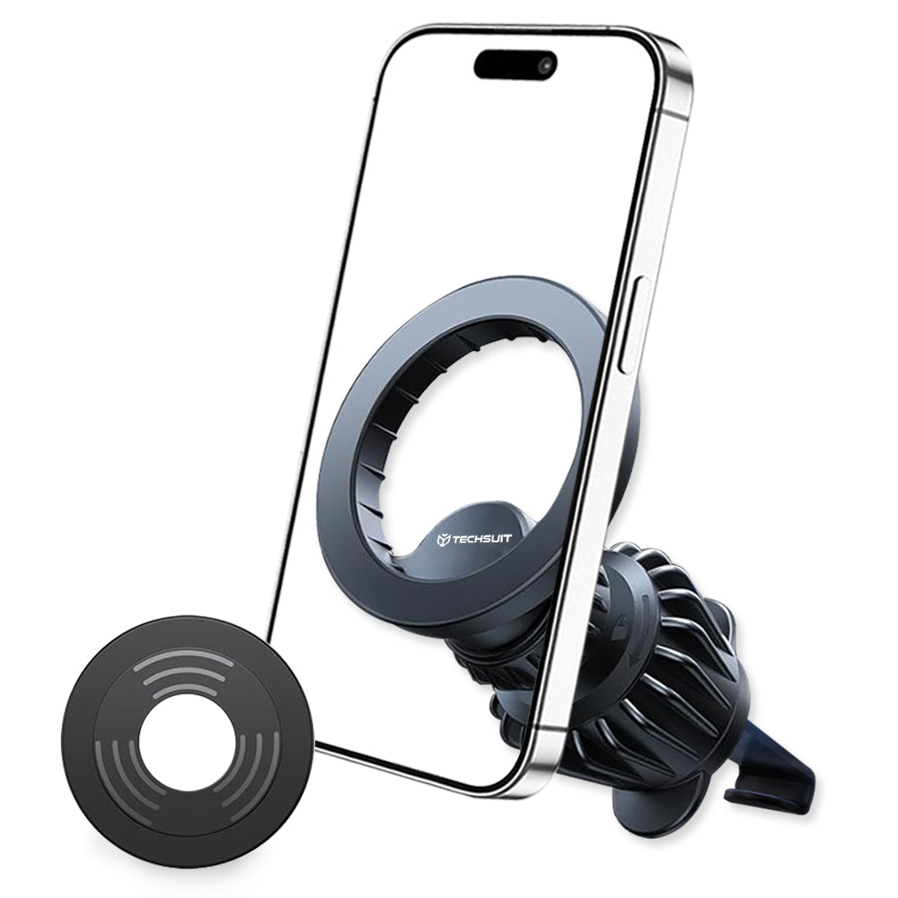 Magnetische Autohouder Techsuit S1, Universeel, Zwart