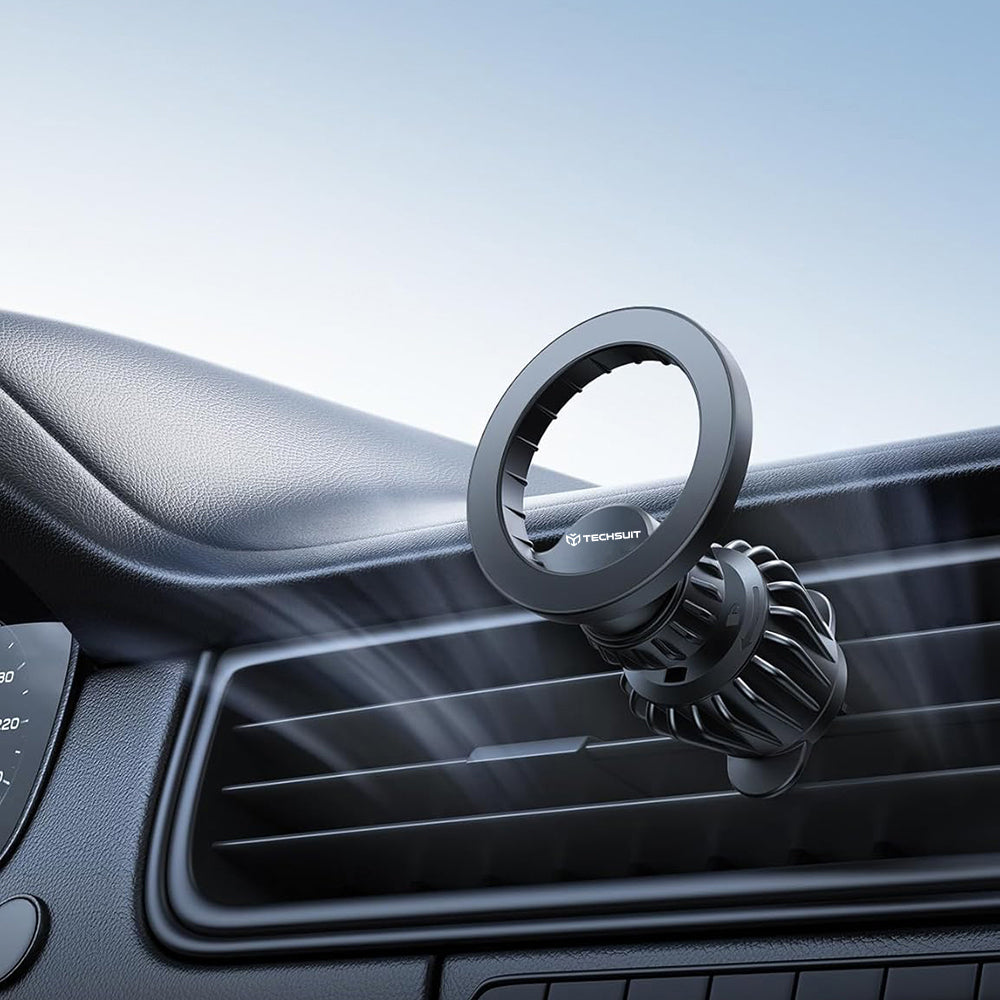 Magnetische Autohouder Techsuit S1, Universeel, Zwart