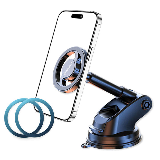 Magnetische Autohouder Techsuit S12, Universeel, Zwart