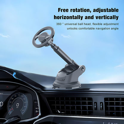 Techsuit S12 Magnetic Car Holder, Universal, Black