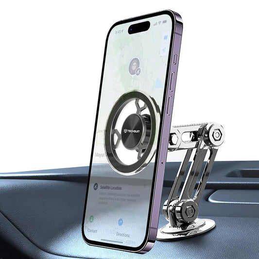 Magnetische Autohouder Techsuit S14, Universeel, Grijs