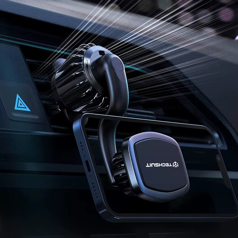 Magnetische Autohouder Techsuit S3, Universeel, Zwart