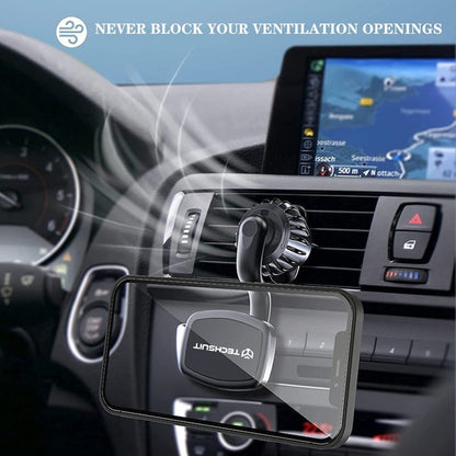 Magnetische Autohouder Techsuit S3, Universeel, Zwart