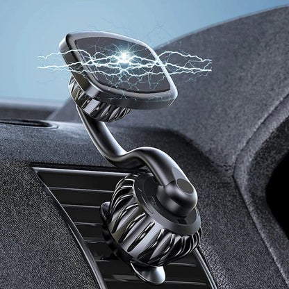 Magnetische Autohouder Techsuit S3, Universeel, Zwart