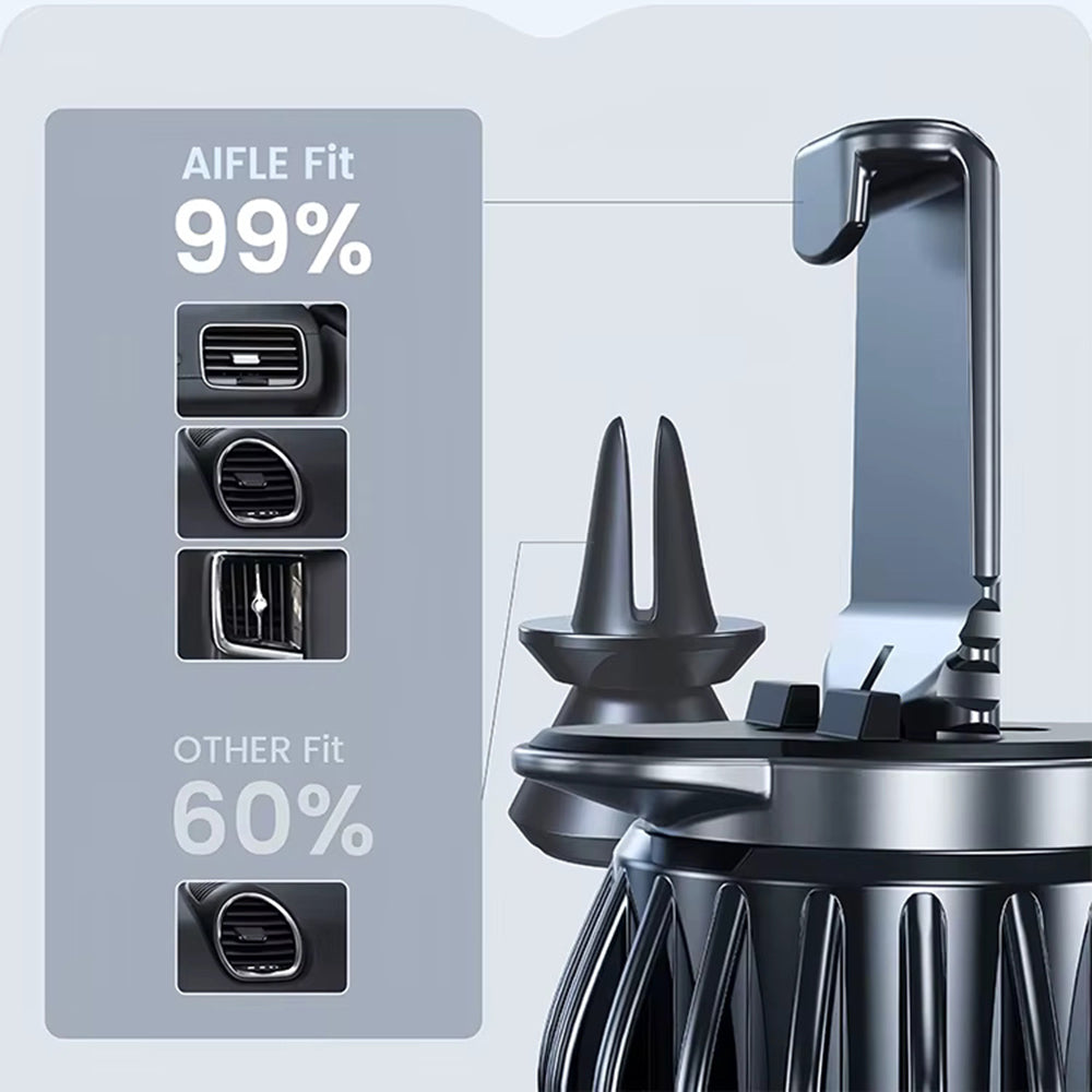 Magnetische Autohouder Techsuit S3, Universeel, Zwart