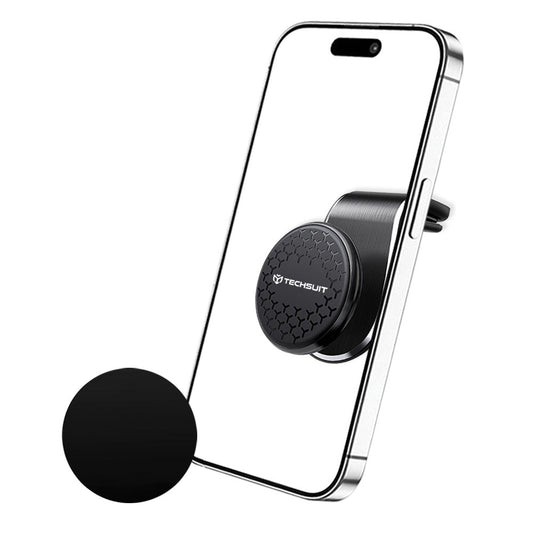 Magnetische Autohouder Techsuit S8, Universeel, Zilver