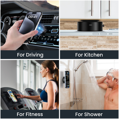 Magnetische Autohouder XO Design C155, Universeel, Zwart