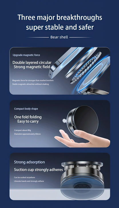 Magnetische Autohouder XO Design C177, Universeel, Zwart