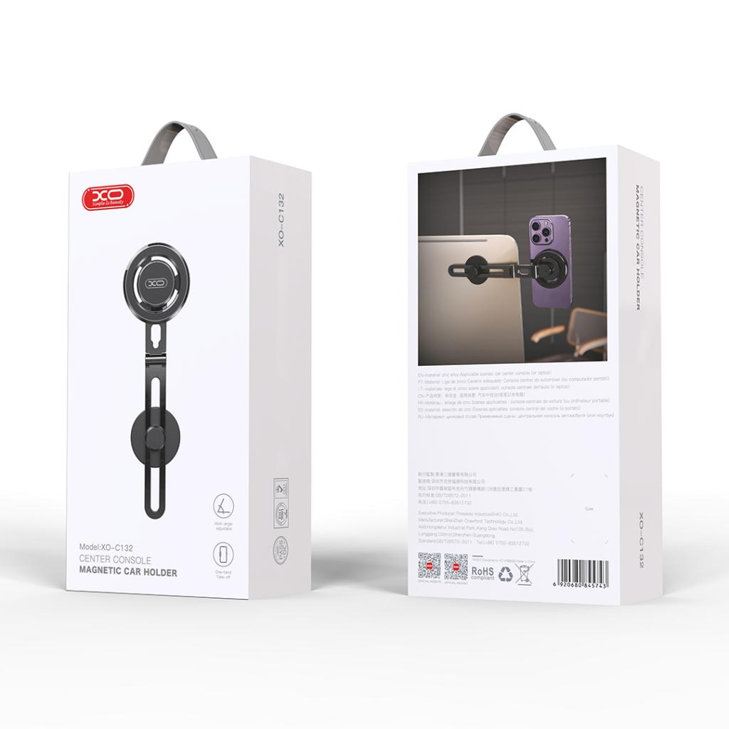 Magnetische Autohouder XO Design C132, Universeel, Zwart