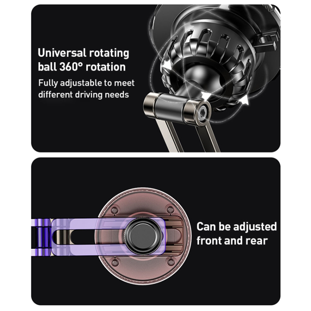 Yesido C198 Universal Magnetic Car Holder, Grey