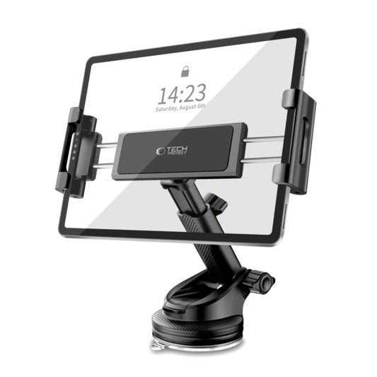 Autohouder Tech-Protect V4 voor Tablet, 141mm - 280mm, Zwart