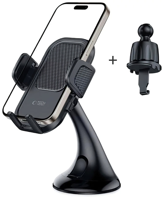 Autohouder Tech-Protect V8-3 2in1, Universeel, Zwart