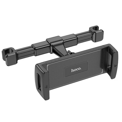 Auto Hoofdsteunhouder HOCO CA121 voor Telefoon / Tablet, 4.7inch - 10.5inch, Zwart