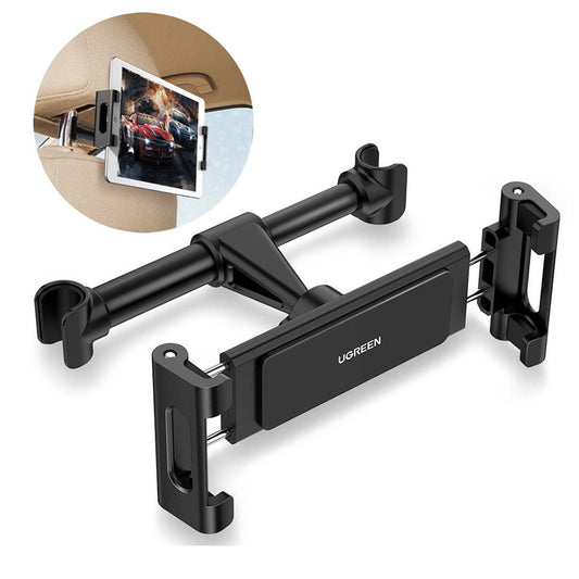 Auto Hoofdsteunhouder UGREEN LP160 (60108), 4.7inch - 12.9inch, Zwart