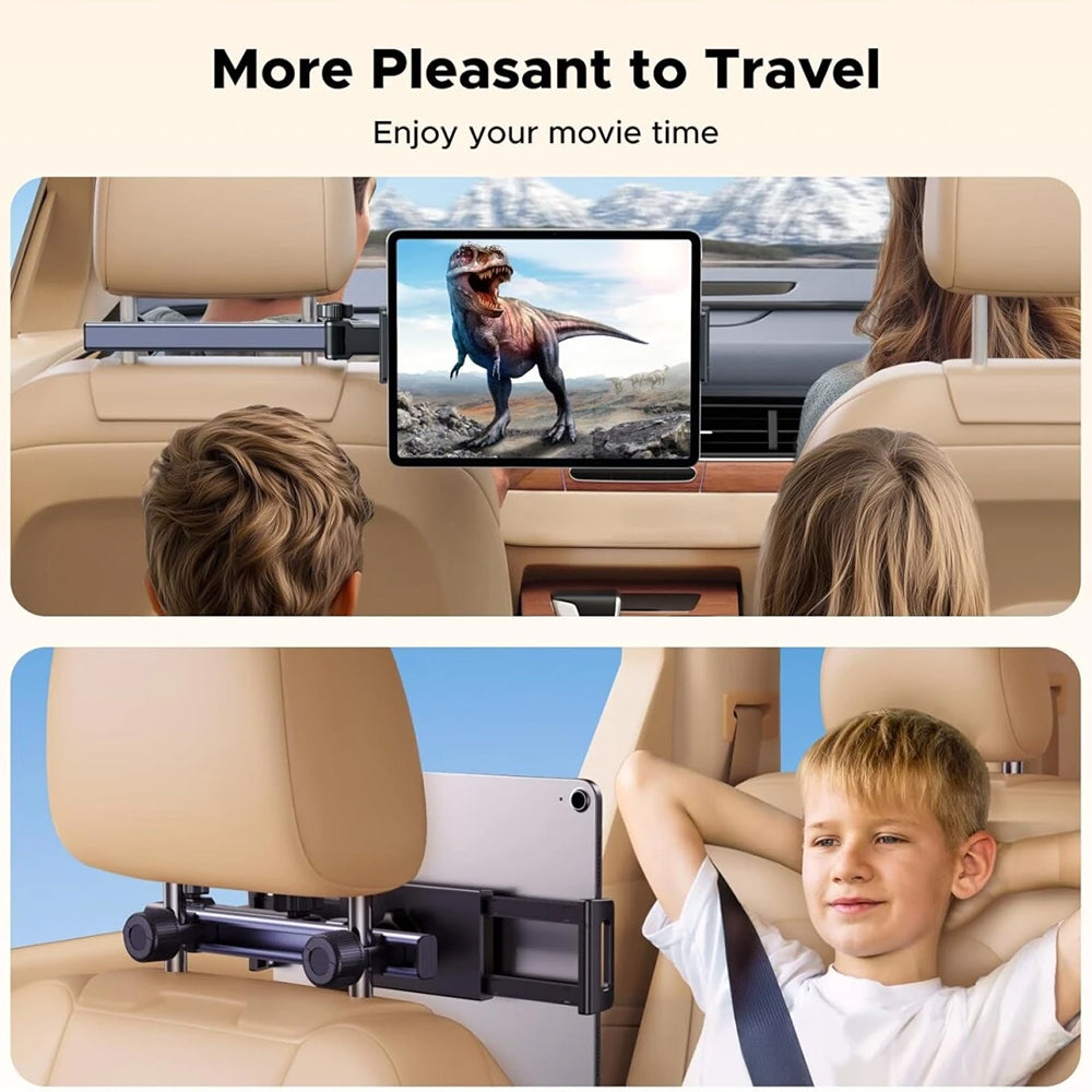 UGREEN LP904 (55443) Headrest Car Holder for Phone / Tablet, 4.7inch - 9.8inch, Black