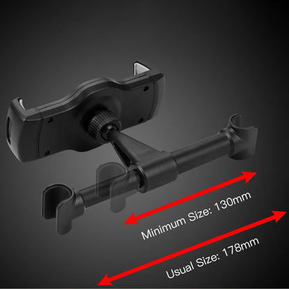 Auto Hoofdsteunhouder Yesido C29, 4inch - 10inch, Zwart