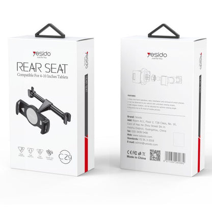 Auto Hoofdsteunhouder Yesido C29, 4inch - 10inch, Zwart