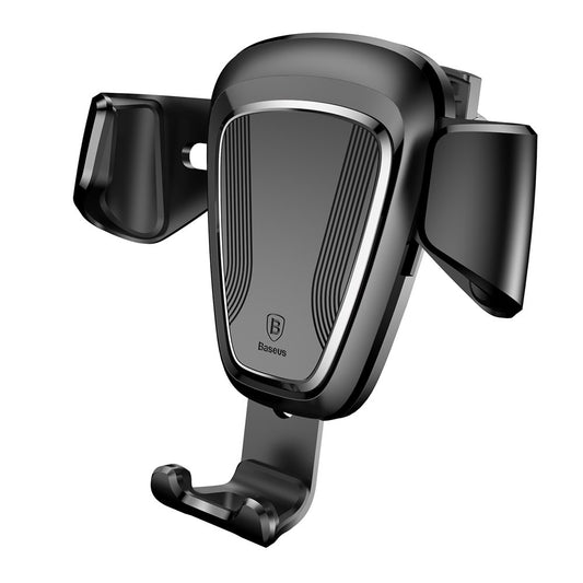 Baseus Air Vent Gravity Car Mount, 4inch - 6inch, Zwart SUYL-01