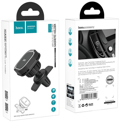 Magnetische Autohouder HOCO CA52, Universeel, Zwart