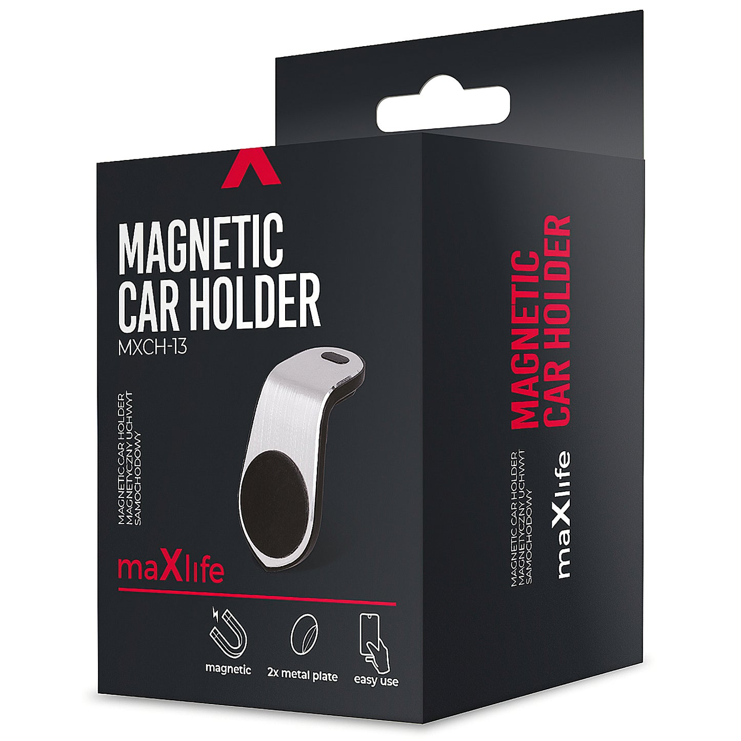 Magnetische Autohouder MaXlife MXCH-13, Universeel, Zwart