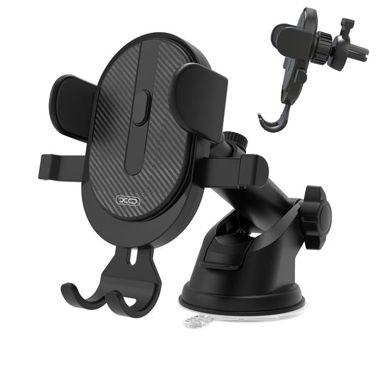 Autohouder XO Design C60 2in1, 4inch - 6inch, Zwart