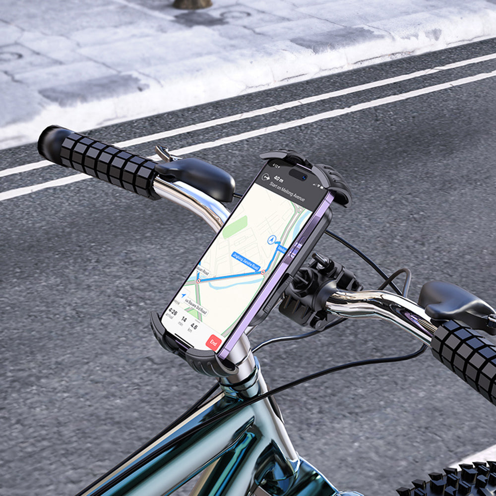 Fietssteun Borofone BH105 Basalt, 4.7inch - 7inch, Zwart