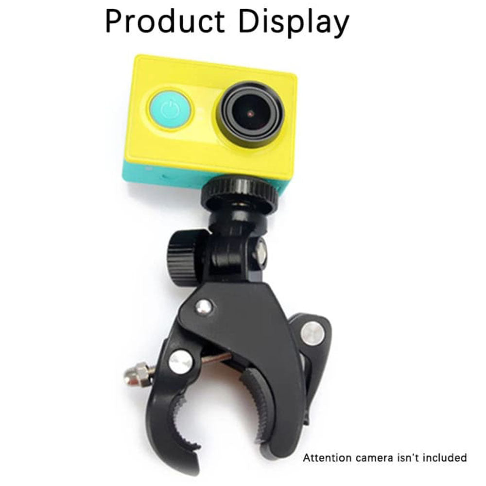 Fietshouder Sportcamera Techsuit CAL07 voor GoPro, Zwart
