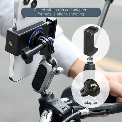 Fietshouder Sportcamera Techsuit JX-008 voor GoPro, Grijs