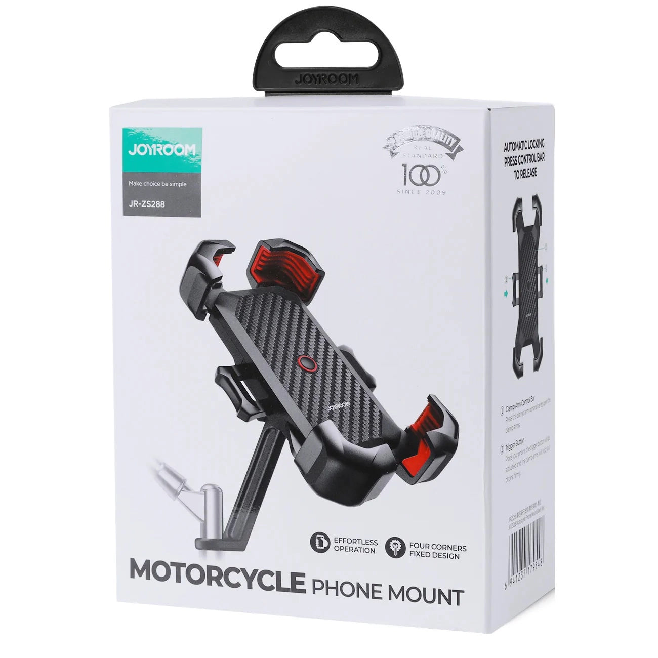 Fietssteun Joyroom JR-ZS288-m, 4.7inch - 7inch, Zwart