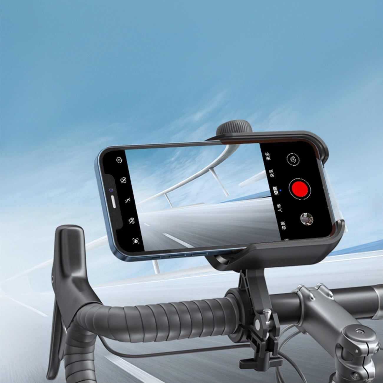 Fietssteun Joyroom JR-ZS431, 4.7inch - 7inch, Zwart