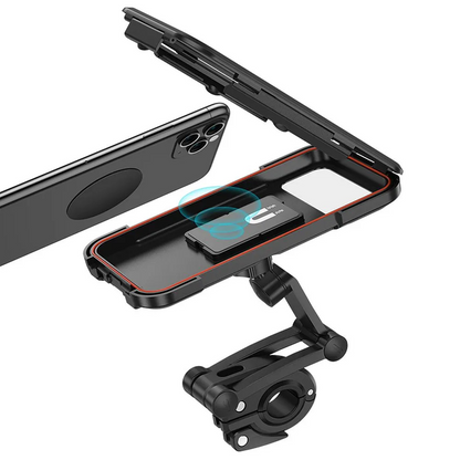 Fiets- en Motorsteun HOCO CA101, 4,5 inch - 7 inch, Zwart
