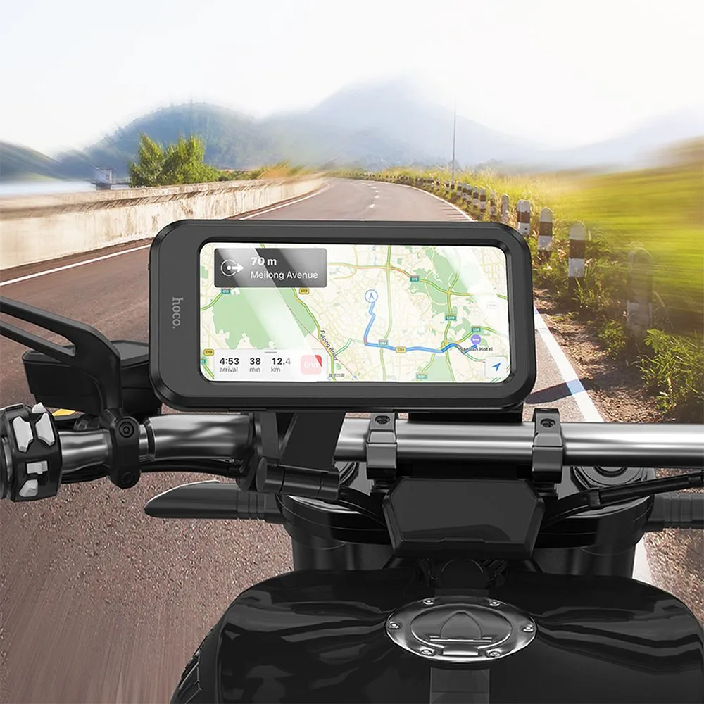 Fiets- en Motorsteun HOCO CA101, 4,5 inch - 7 inch, Zwart