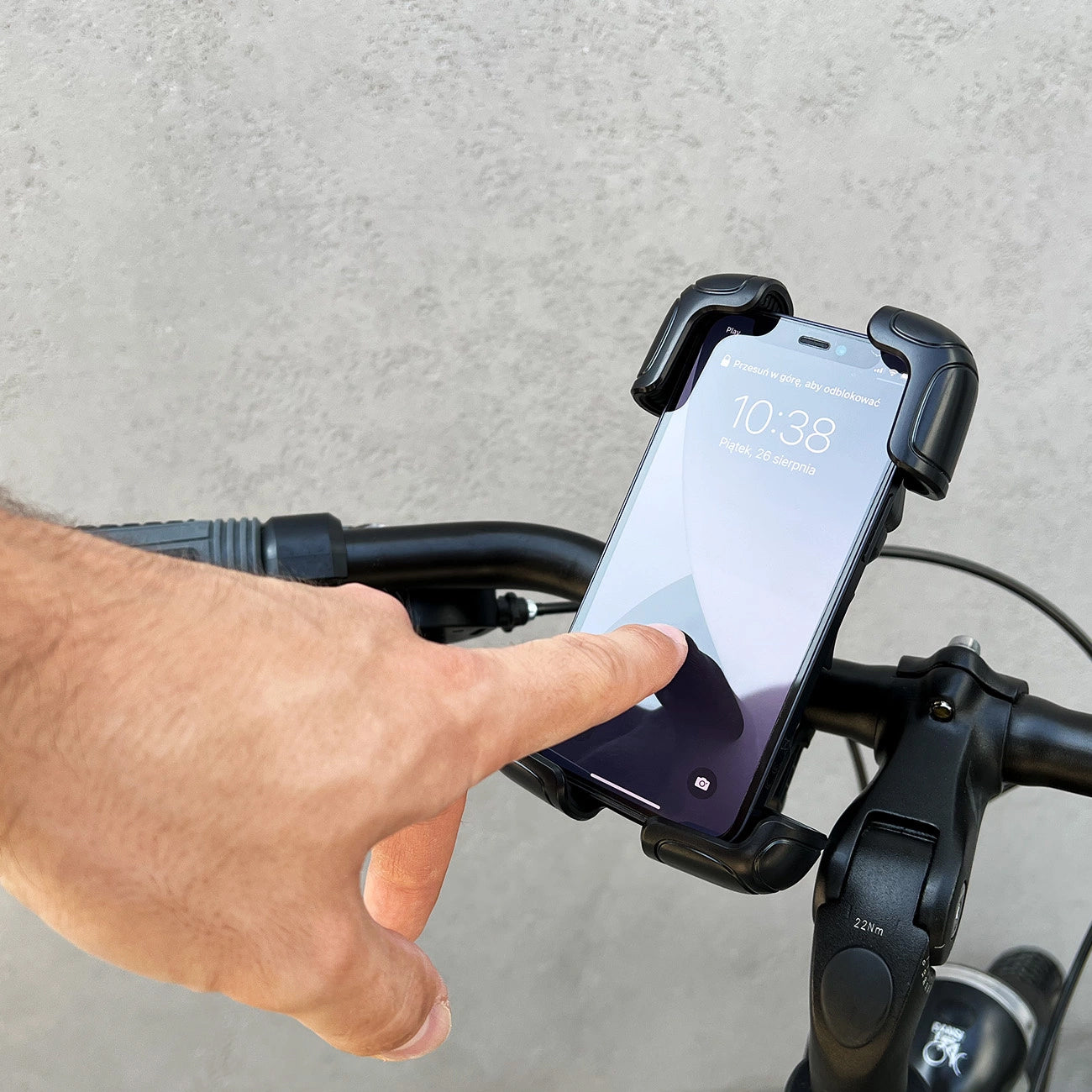 Fiets- en Motorsteun WZK WBHBK6, Universeel, Zwart