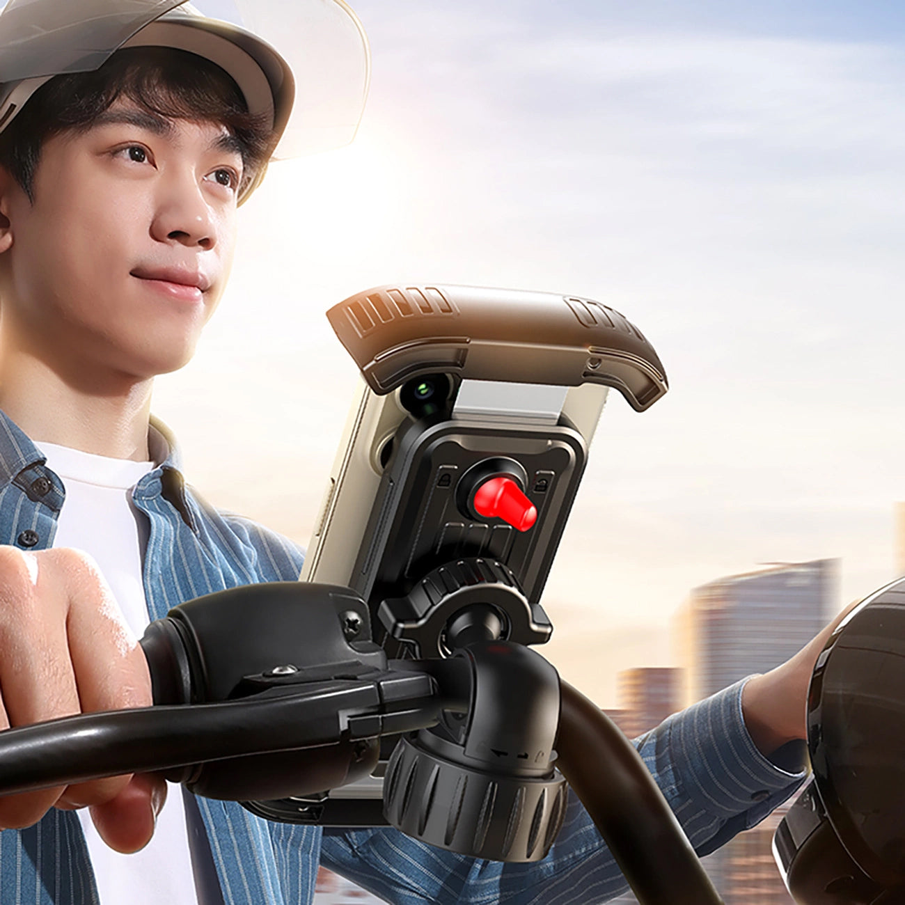 UGREEN LP494 Fietssteun, 4.7inch - 6.8inch, Zwart