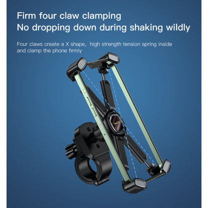 Fietssteun Yesido C191, 4.5inch - 6.8inch, Zwart