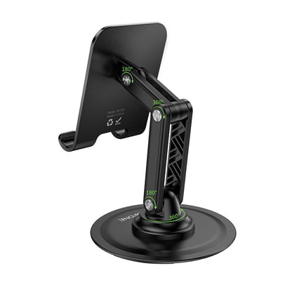 Borofone BH128 Admirado Bureauhouder, 4,5 inch - 7 inch, Zwart