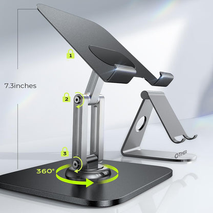 Lisen Q18 Desk Stand for Phone / Tablet, 4.7inch - 12.9inch, Black YL0423120002