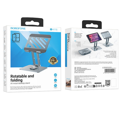 Borofone BH115 Vito laptopstandaard max. 12.9inch, Gri