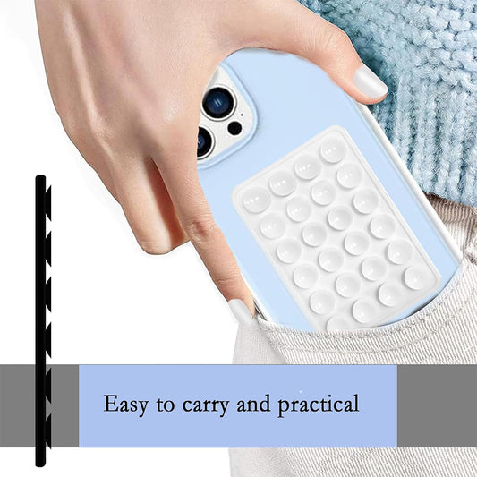 Zuignapsteun Techsuit SC-PAD2, Zwart