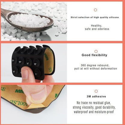 Techsuit SL-PAD Suction Cup Holder, Pastel Pink