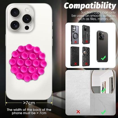 Techsuit SY-CUP Suction Cup Holder, Yellow