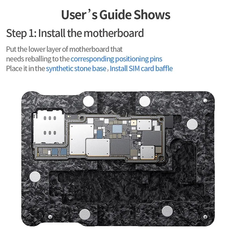 QIANLI Magnetische PCB Werkhouder voor Apple iPhone 15 Serie