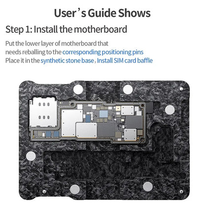 QIANLI Magnetische PCB Werkhouder voor Apple iPhone 15 Serie