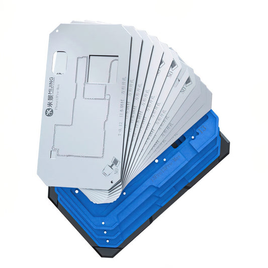 Mijing Z20 Pro Reballing Werkhouder voor Apple iPhone X - 13 Pro Max Serie