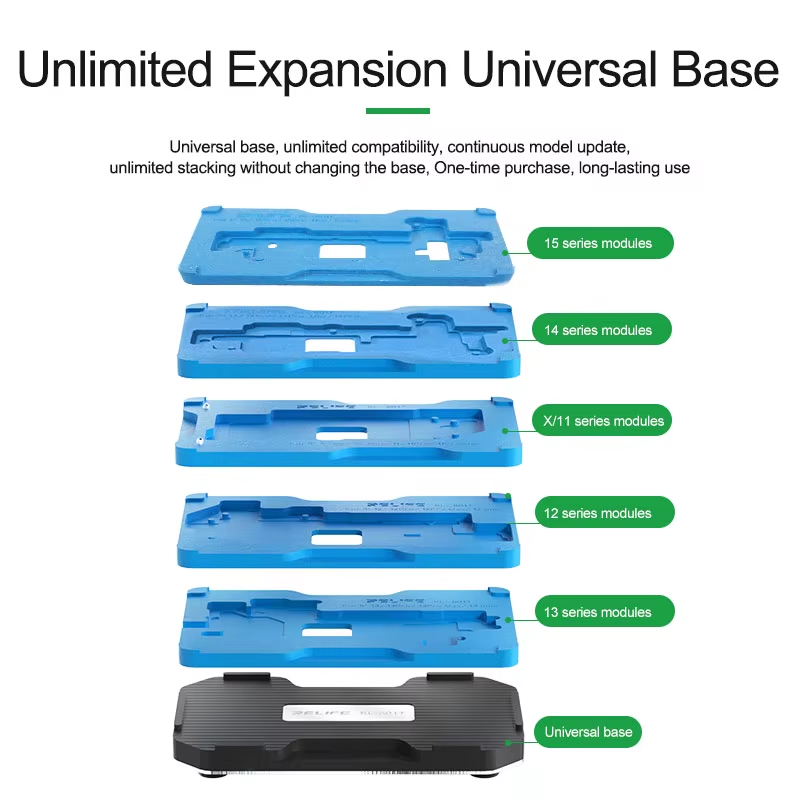 Reballing Werksteun Relife RL-601T voor Apple iPhone X - 15 Series