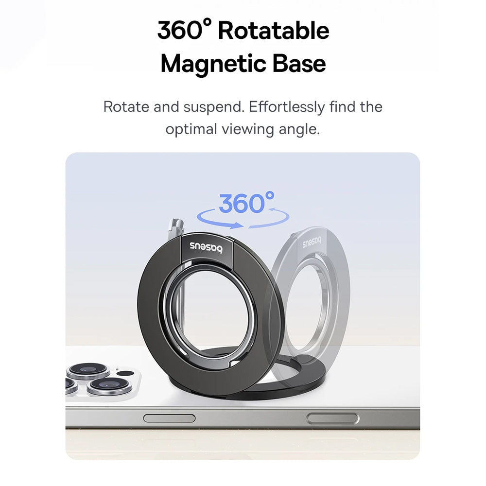 Baseus MagPro 3 Ringhouder, Zwart Z0004803